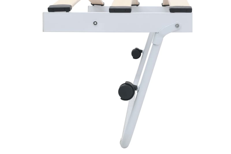 Sengeramme hvit stål 180x200/90x200 - Møbler - Senger - Sengeramme & sengestamme