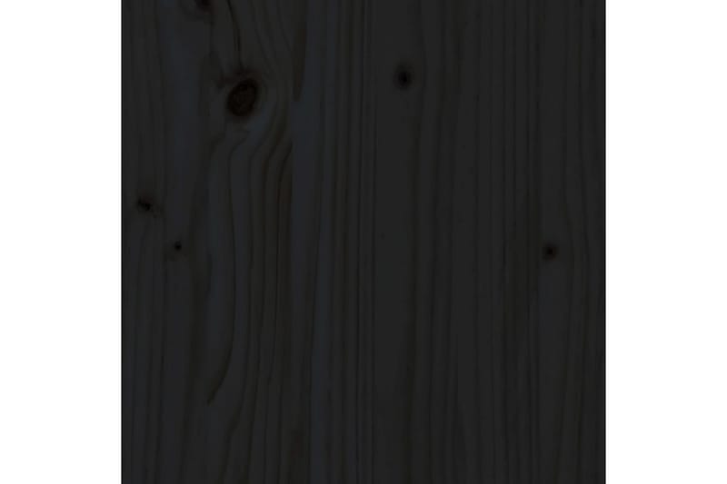 Sengeramme svart heltre 75x190 cm 2FT6 Small Single - Svart - Møbler - Senger - Sengeramme & sengestamme