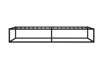 Sengeramme svart metall 100x200 cm - Svart - Møbler - Senger - Sengeramme & sengestamme