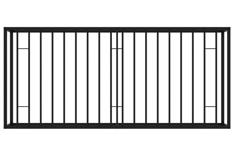 Sengeramme svart metall 100x200 cm - Svart - Møbler - Senger - Sengeramme & sengestamme