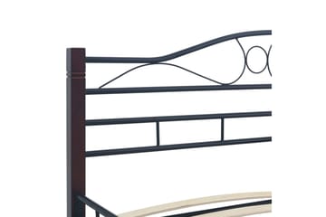 Sengeramme svart metall 120x200 cm - Møbler - Senger - Sengeramme & sengestamme