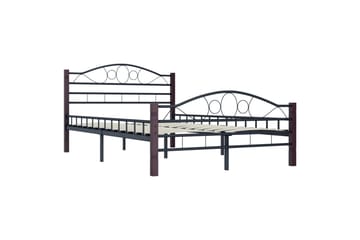 Sengeramme svart metall 120x200 cm - Møbler - Senger - Sengeramme & sengestamme