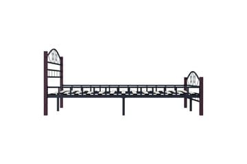 Sengeramme svart metall 120x200 cm - Møbler - Senger - Sengeramme & sengestamme
