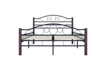Sengeramme svart metall 120x200 cm - Møbler - Senger - Sengeramme & sengestamme