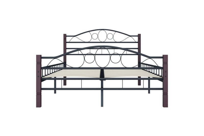 Sengeramme svart metall 120x200 cm - Møbler - Senger - Sengeramme & sengestamme