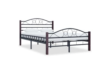 Sengeramme svart metall 120x200 cm - Møbler - Senger - Sengeramme & sengestamme