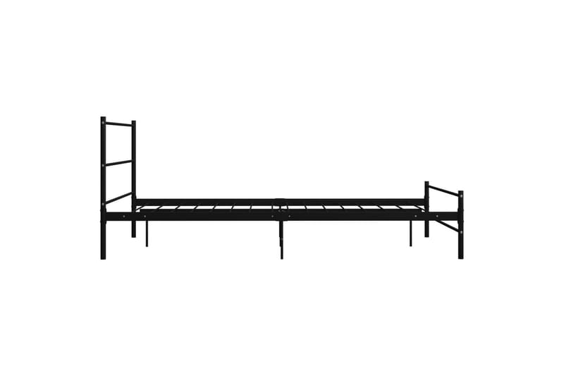 Sengeramme svart metall 160x200 cm - Møbler - Senger - Sengeramme & sengestamme