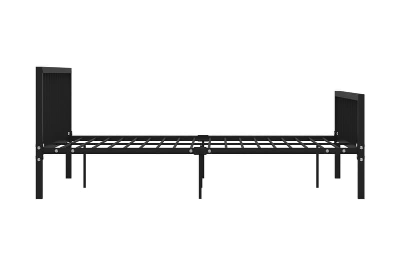 Sengeramme svart metall 180x200 cm - Svart - Møbler - Senger - Sengeramme & sengestamme