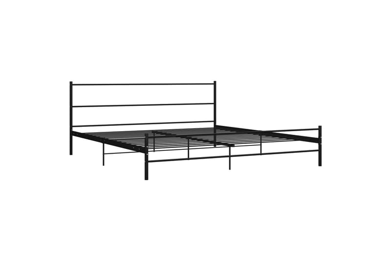Sengeramme svart metall 180x200 cm - Møbler - Senger - Sengeramme & sengestamme