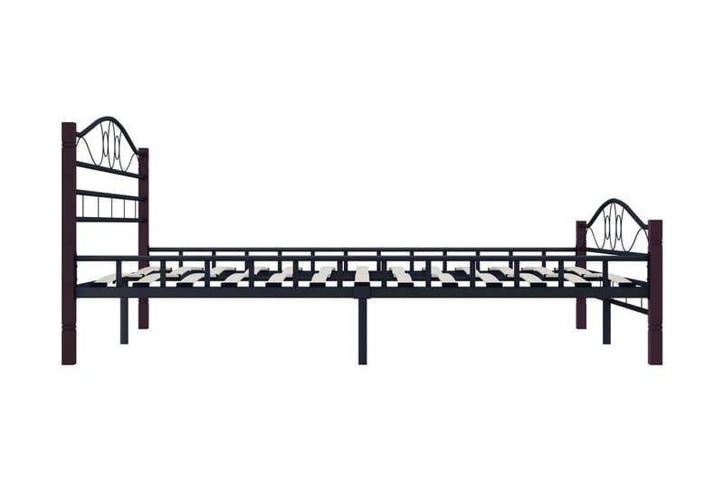 Sengeramme svart metall 200x200 cm - Møbler - Senger - Sengeramme & sengestamme