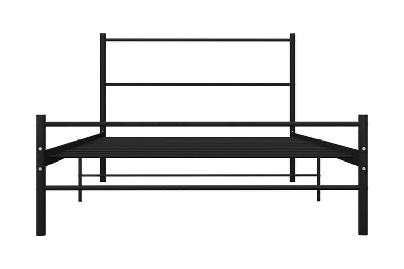 Sengeramme svart metall 90x200 cm - Møbler - Senger - Sengeramme & sengestamme