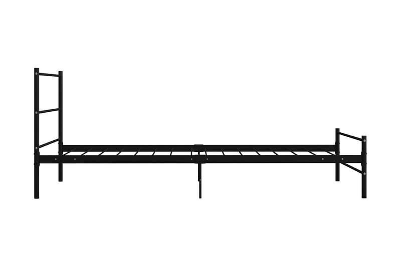 Sengeramme svart metall 90x200 cm - Møbler - Senger - Sengeramme & sengestamme