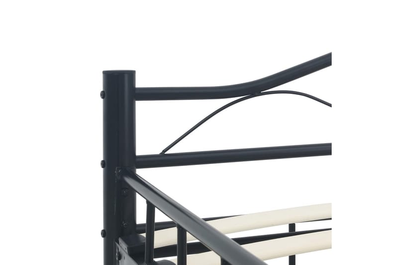 Sengeramme svart stål 140x200 cm - Sengeramme & sengestamme