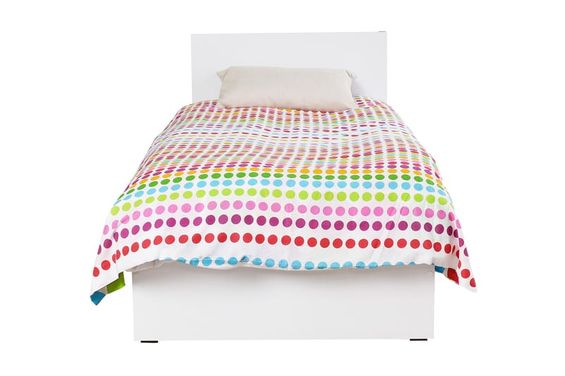 Single Bedstead Hvit - Møbler - Senger - Sengeramme & sengestamme