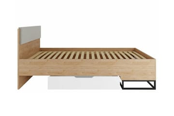 Staffin Sengeramme 90x200 cm - Hvid - Møbler - Senger - Sengeramme & sengestamme