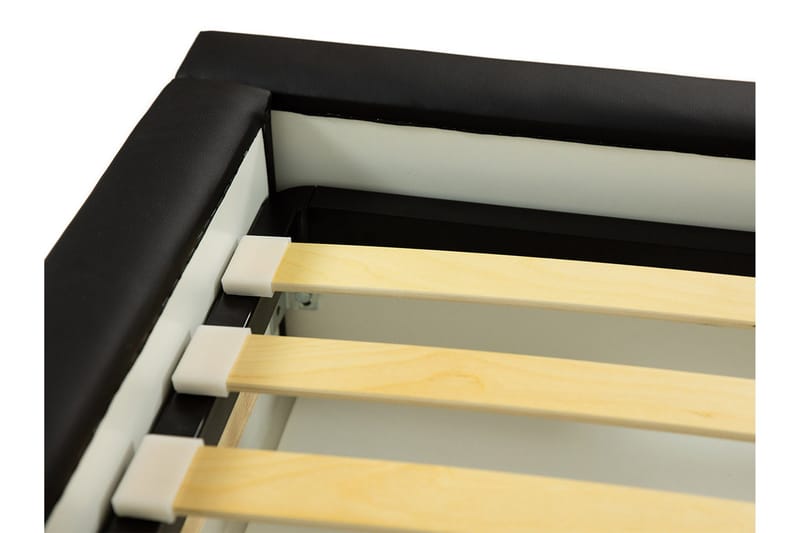 Stavanger Seng med Oppbevaring 160x200 - Hvit - Møbler - Senger - Sengeramme & sengestamme