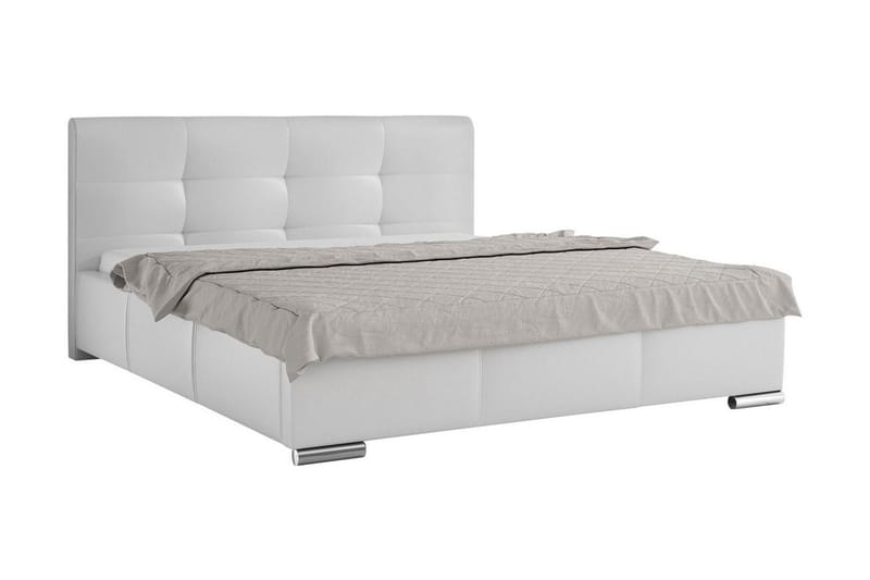 Strandrud Seng 180x200 - Hvit - Møbler - Senger - Sengeramme & sengestamme