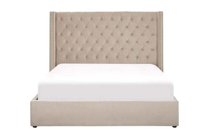 Tajueco Dobbeltseng 180x200 cm - Beige - Møbler - Senger - Sengeramme & sengestamme