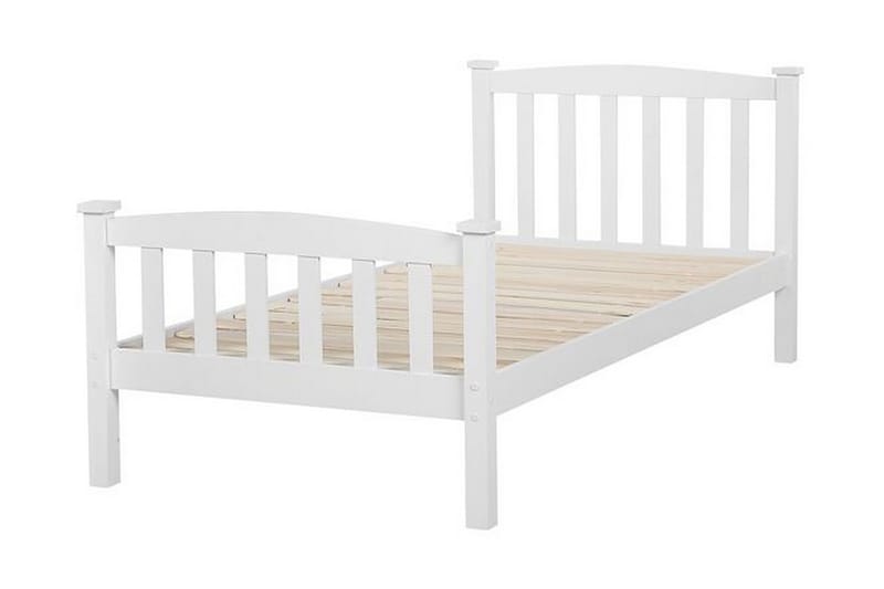 Traycee Seng Tre 90x200 cm - Hvit - Møbler - Senger - Sengeramme & sengestamme