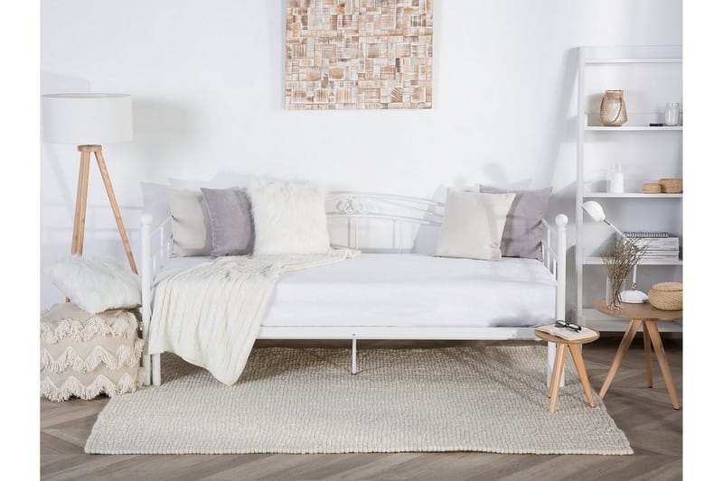 Tulle Dobbeltseng 90-180 | 200 cm - Hvit - Møbler - Senger - Sengeramme & sengestamme