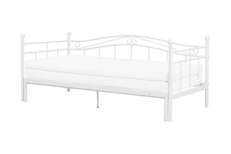 Tulle Dobbeltseng 90-180 | 200 cm - Hvit - Møbler - Senger - Sengeramme & sengestamme