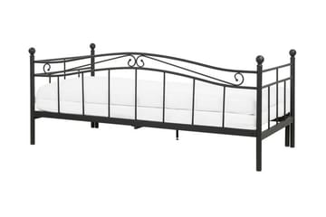 Tulle Dobbeltseng 90-180 | 200 cm - Svart - Møbler - Senger - Sengeramme & sengestamme