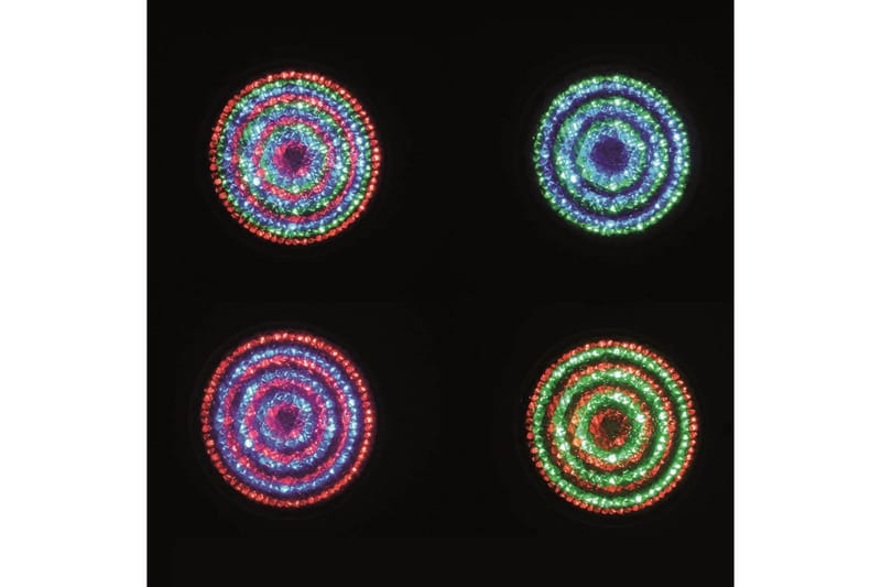 Ubbink Spotlys til basseng fjernkontroll 406 LED flerfarget - Hvit - Sengeramme & sengestamme