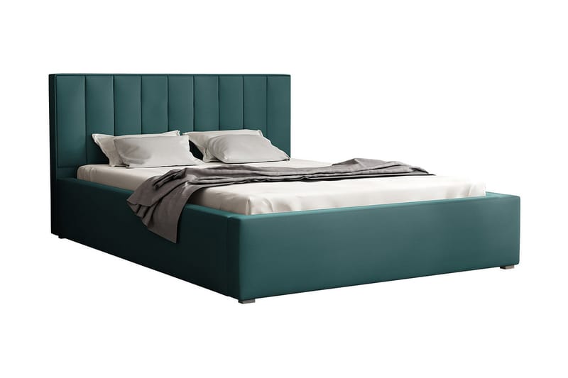 Valasco Seng 200x200 cm - Grønn - Sengeramme & sengestamme
