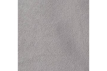 Valasco Sengeramme med Oppbevaring 120x200 cm i Stoff med Sengegavl - Lysebeige - Møbler - Senger - Sengeramme & sengestamme