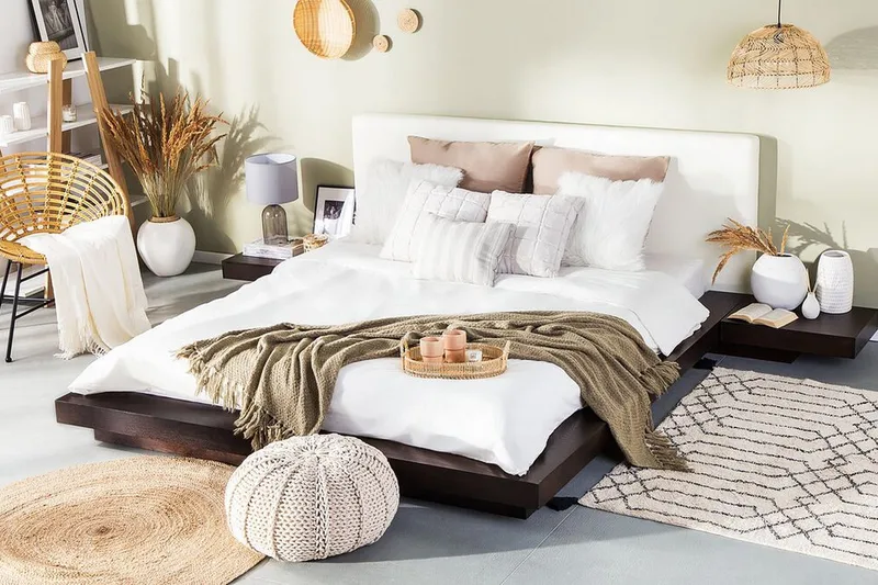 Zen Dobbeltseng 180 | 200 cm - Tre / Natur - Møbler - Senger - Sengeramme & sengestamme