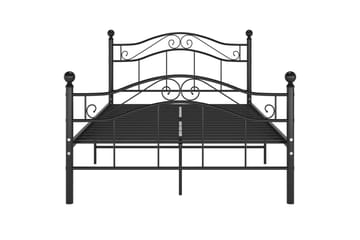 Sengeramme svart metall 120x200 cm - Svart - Møbler - Senger - Sengeramme & sengestamme