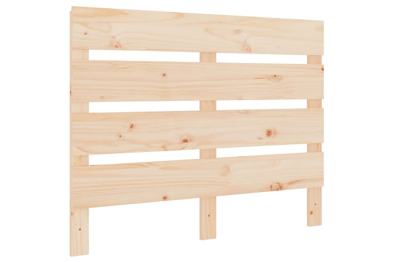 beBasic Sengegavl 100x3x80 cm heltre furu - Brun - Sengegavl