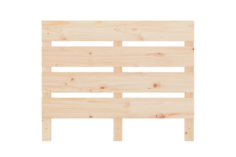 beBasic Sengegavl 100x3x80 cm heltre furu - Brun - Møbler - Senger - Sengetilbehør & sengegavl - Sengegavl
