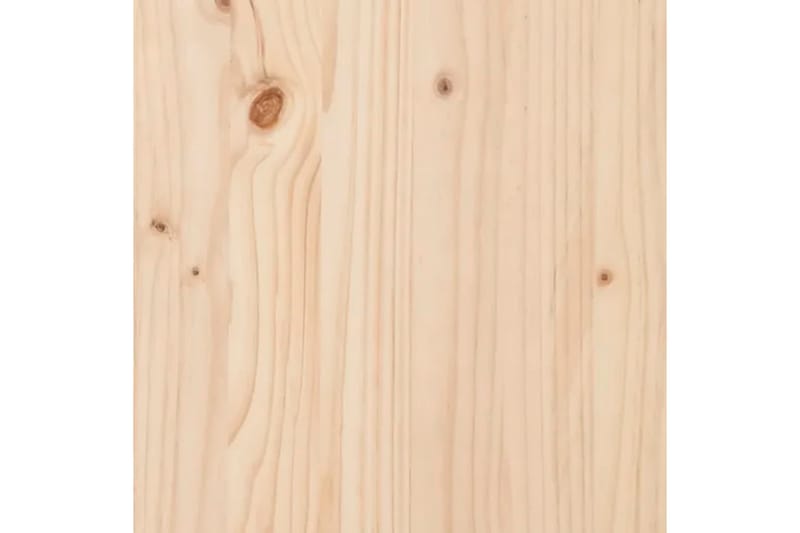 beBasic Sengegavl 103,5x3x81 cm heltre furu - Brun - Møbler - Senger - Sengetilbehør & sengegavl - Sengegavl