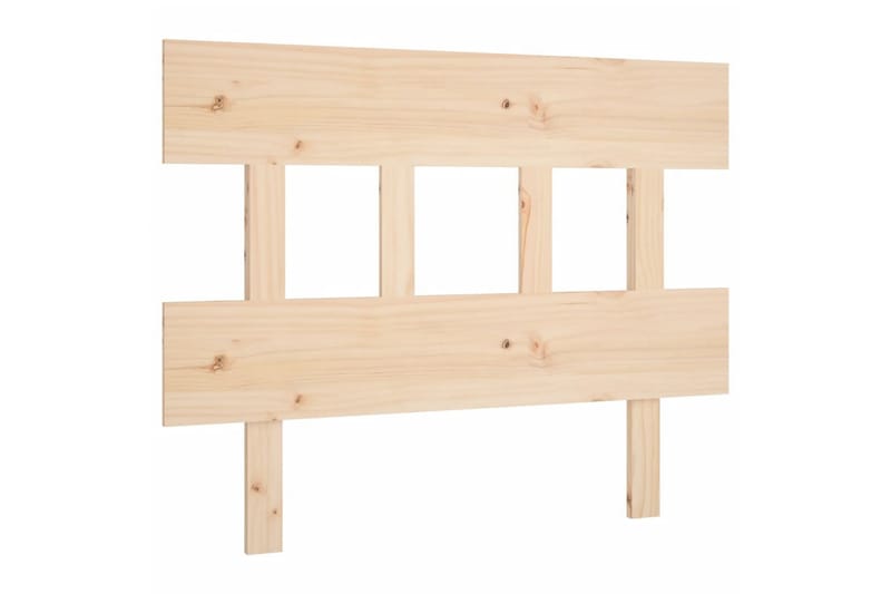 beBasic Sengegavl 103,5x3x81 cm heltre furu - Brun - Møbler - Senger - Sengetilbehør & sengegavl - Sengegavl