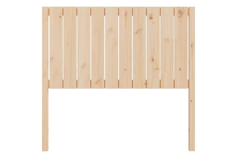 beBasic Sengegavl 105,5x4x100 cm heltre furu - Brun - Møbler - Senger - Sengetilbehør & sengegavl - Sengegavl
