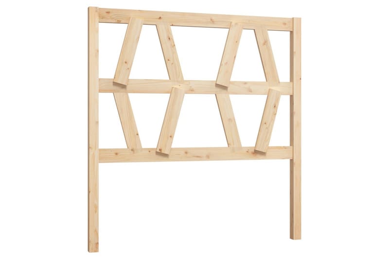 beBasic Sengegavl 106x4x100 cm heltre furu - Brun - Møbler - Senger - Sengetilbehør & sengegavl - Sengegavl