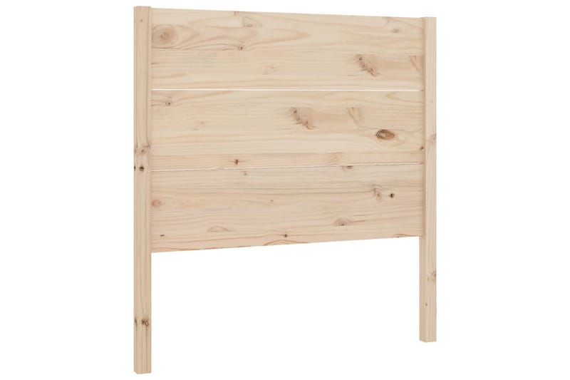 beBasic Sengegavl 106x4x100 cm heltre furu - Brun - Møbler - Senger - Sengetilbehør & sengegavl - Sengegavl