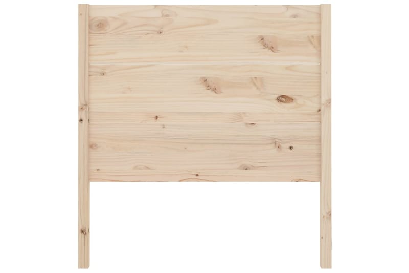 beBasic Sengegavl 106x4x100 cm heltre furu - Brun - Møbler - Senger - Sengetilbehør & sengegavl - Sengegavl