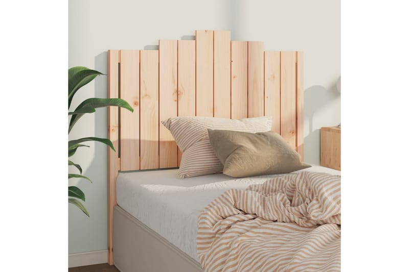 beBasic Sengegavl 106x4x110 cm heltre furu - Brun - Møbler - Senger - Sengetilbehør & sengegavl - Sengegavl