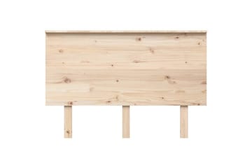 beBasic Sengegavl 124x6x82,5 cm heltre furu - Brun - Møbler - Senger - Sengetilbehør & sengegavl - Sengegavl