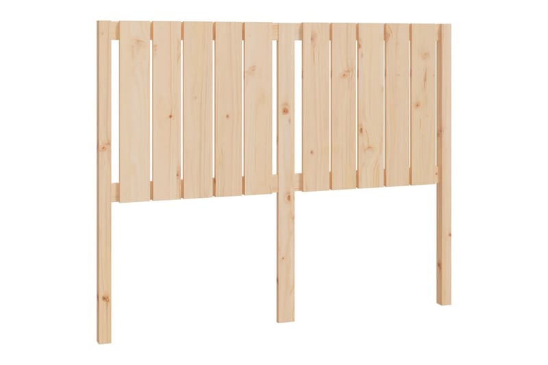beBasic Sengegavl 125,5x4x100 cm heltre furu - Brun - Møbler - Senger - Sengetilbehør & sengegavl - Sengegavl