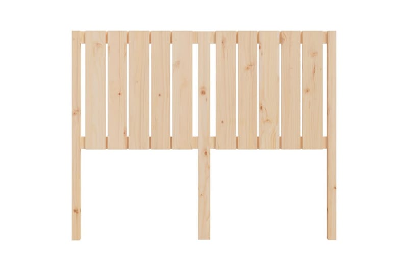 beBasic Sengegavl 125,5x4x100 cm heltre furu - Brun - Møbler - Senger - Sengetilbehør & sengegavl - Sengegavl