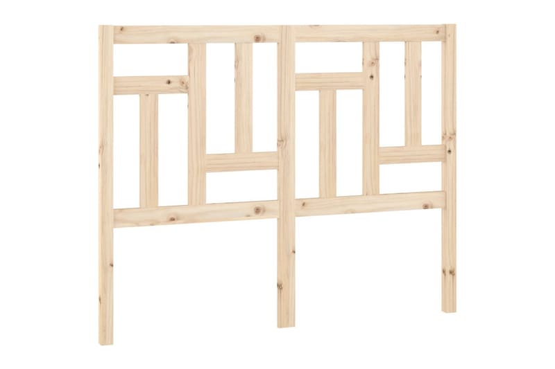 beBasic Sengegavl 125,5x4x100 cm heltre furu - Brun - Møbler - Senger - Sengetilbehør & sengegavl - Sengegavl