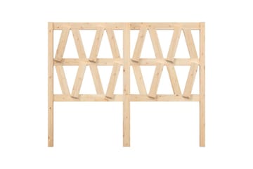 beBasic Sengegavl 126x4x100 cm heltre furu - Brun - Møbler - Senger - Sengetilbehør & sengegavl - Sengegavl