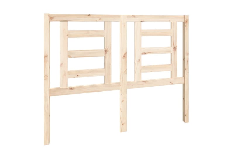 beBasic Sengegavl 126x4x100 cm heltre furu - Brun - Møbler - Senger - Sengetilbehør & sengegavl - Sengegavl