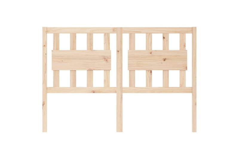 beBasic Sengegavl 140,5x4x100 cm heltre furu - Brun - Møbler - Senger - Sengetilbehør & sengegavl - Sengegavl