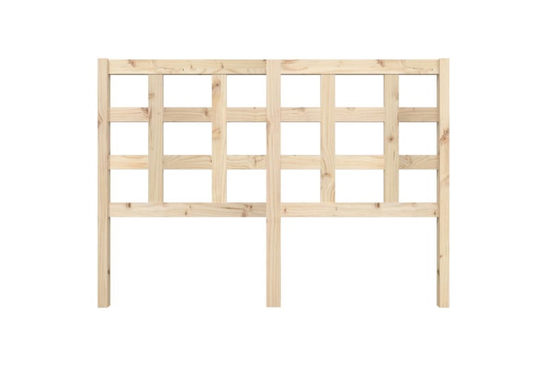 beBasic Sengegavl 140,5x4x100 cm heltre furu - Brun - Møbler - Senger - Sengetilbehør & sengegavl - Sengegavl