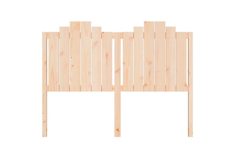 beBasic Sengegavl 141x4x110 cm heltre furu - Brun - Møbler - Senger - Sengetilbehør & sengegavl - Sengegavl