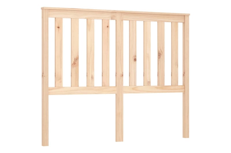beBasic Sengegavl 141x6x101 cm heltre furu - Brun - Møbler - Senger - Sengetilbehør & sengegavl - Sengegavl